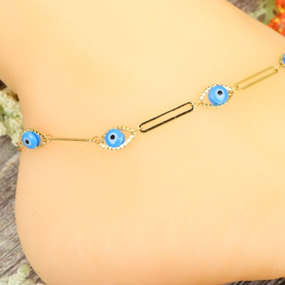 "Elegant Handmade Anklet – Delicate Jewelry for Women, MAR091454 - Picture 2 of 10